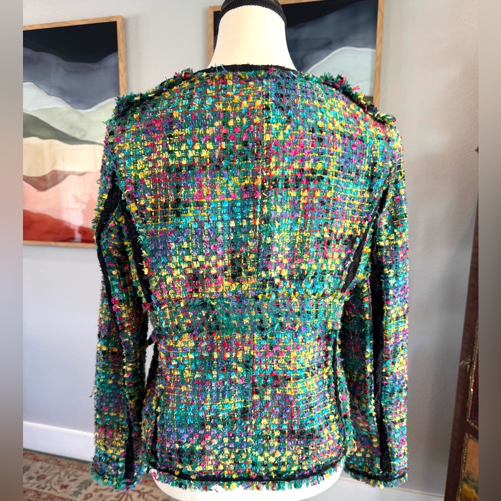 Berek Multicolor Tweed Jacket - Picture 3 of 10